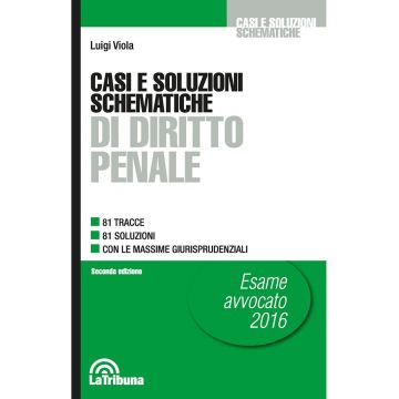 Casi e soluzioni schematiche di diritto penale