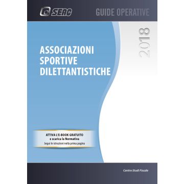 Associazioni sportive dilettantistiche. Con e-book