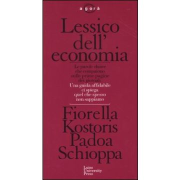 Lessico dell'economia