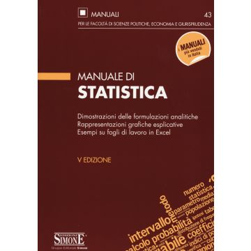 Manuale di statistica 5/ed.