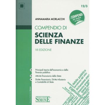 Compendio di scienza delle finanze 7/ed.