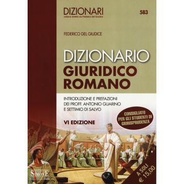 Dizionario giuridico romano