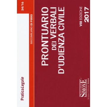 Prontuario dei verbali d'udienza civile