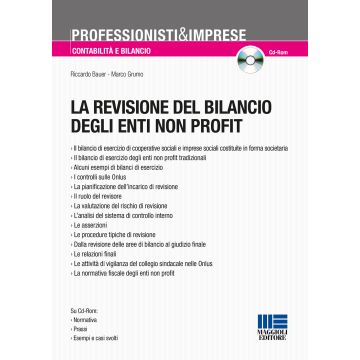 La revisione del bilancio degli enti non profit. Con CD-ROM