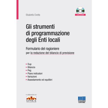 Gli strumenti di programmazione degli enti locali. Formulario del ragioniere per la redazione del bilancio di previsione. Con CD-ROM