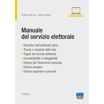 Manuale del servizio elettorale. Con aggiornamento online