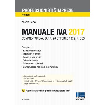 Manuale IVA 2017