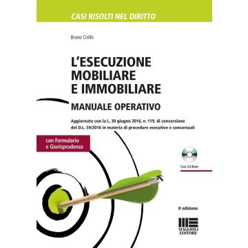 L'esecuzione mobiliare e immobiliare. Manuale operativo. Con CD-ROM