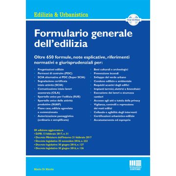 Formulario generale dell'edilizia