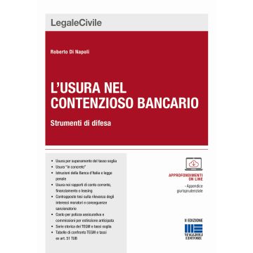 L'usura nel contenzioso bancario