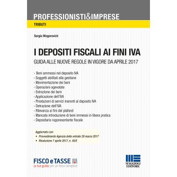 I depositi fiscali ai fini IVA