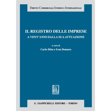 Il registro delle imprese a vent'anni dalla sua attuazione