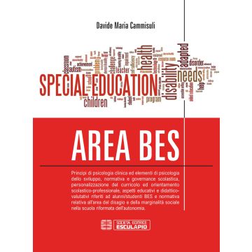 Area BES. Principi di psicologia clinica ed elementi di psicologia dello sviluppo, normativa e governance scolastica, aspetti educativi e didatticovalutativi riferiti ad alunni/studenti BES