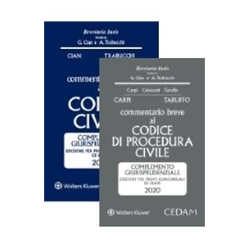 Esame Avvocato 2020 - KIT: 2 Commentari CEDAM (Civile + Procedura Civile) + Addende di aggiornamento + OMAGGIO: PraticaMente Avvocatura: Servizio online con tracce svolte di Pareri e Atti di civile, penale e amministrativo