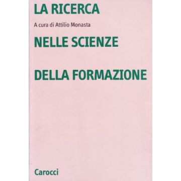 La Ricerca Nelle Scienze Della Formazione 