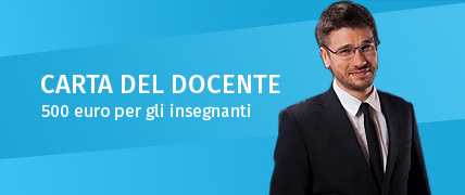 Bonus Cultura - Carta del docente